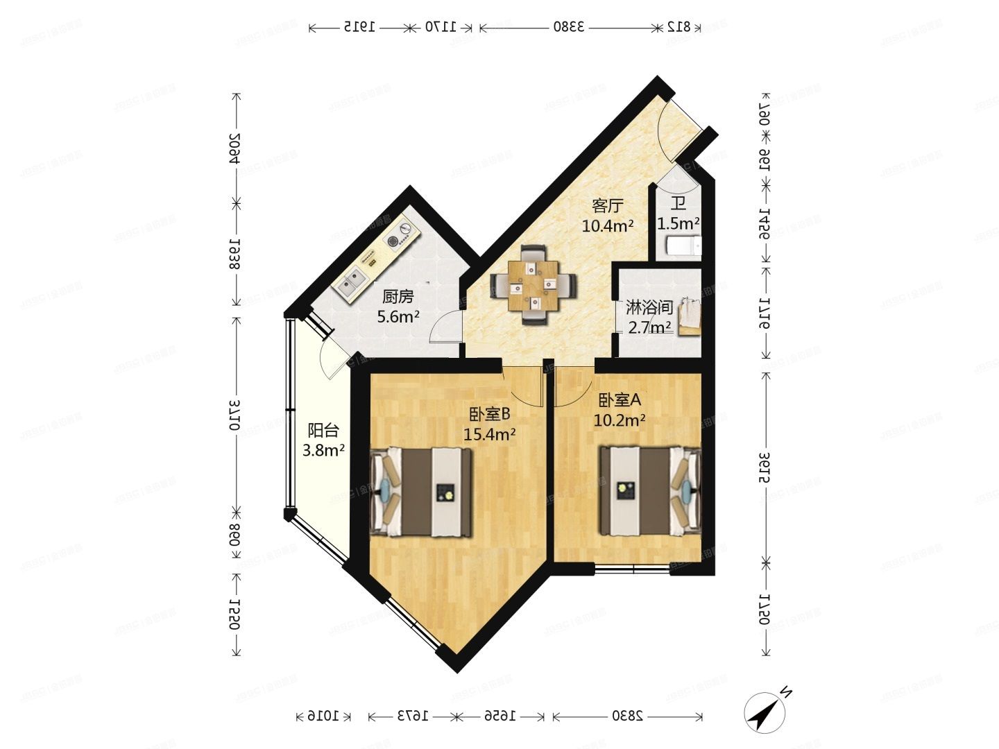 朝阳区 广渠门外大街6号院甲7号楼4层402