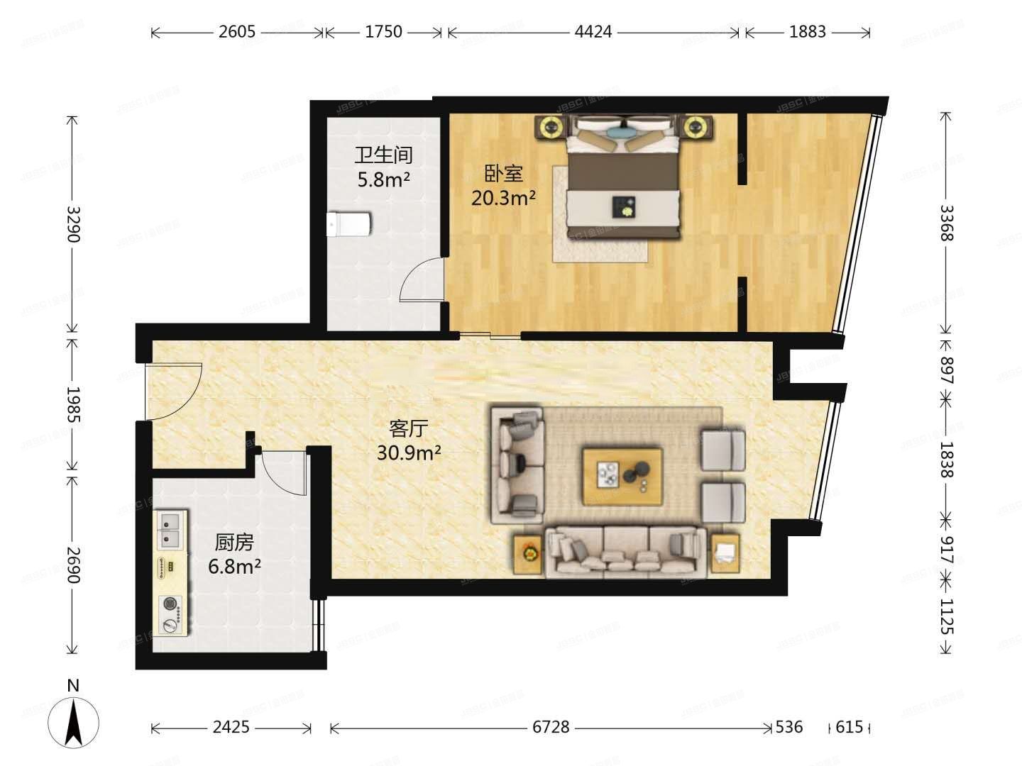 朝阳区 天畅园4号楼30层3002（绿色家园媒体村）