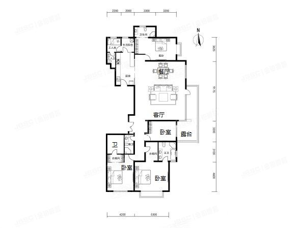 朝阳区 天力街19号院7号楼13层1单元1601室（富力十号）
