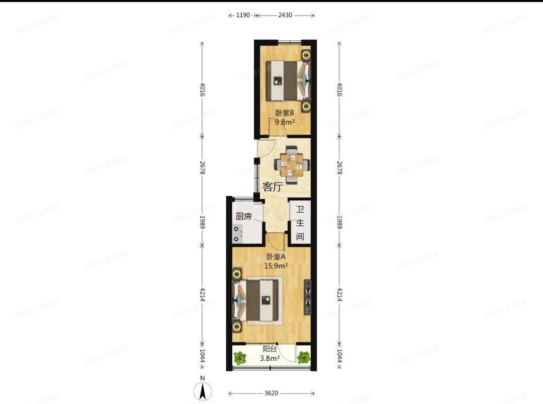 丰台区 东庄20号楼3层10单元5号