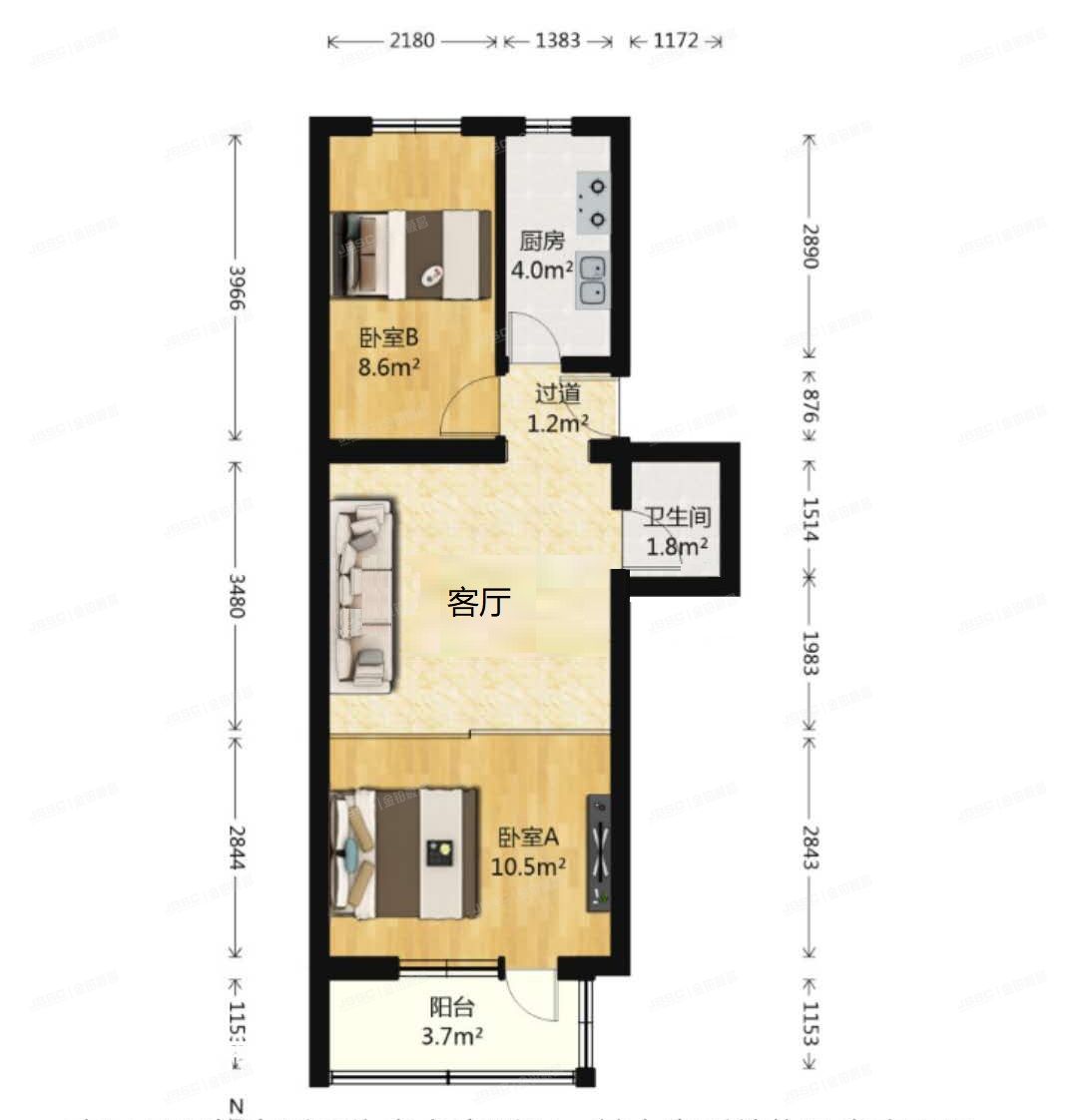 海淀区 永定路57号2区228号8单元6号