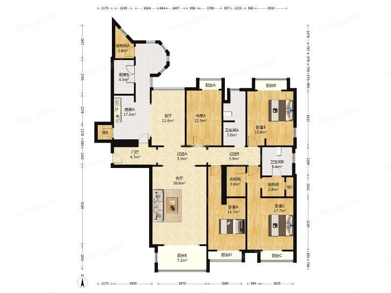 东城区 永定门西滨河路8号院1楼5层2单元601（中海紫御公馆）