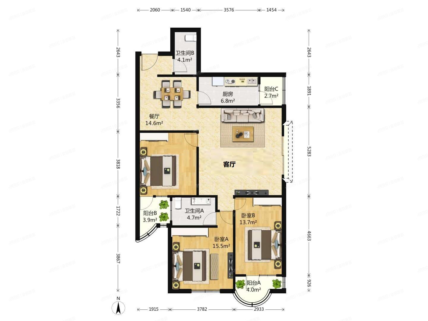 朝阳区 惠新苑4号楼9层903