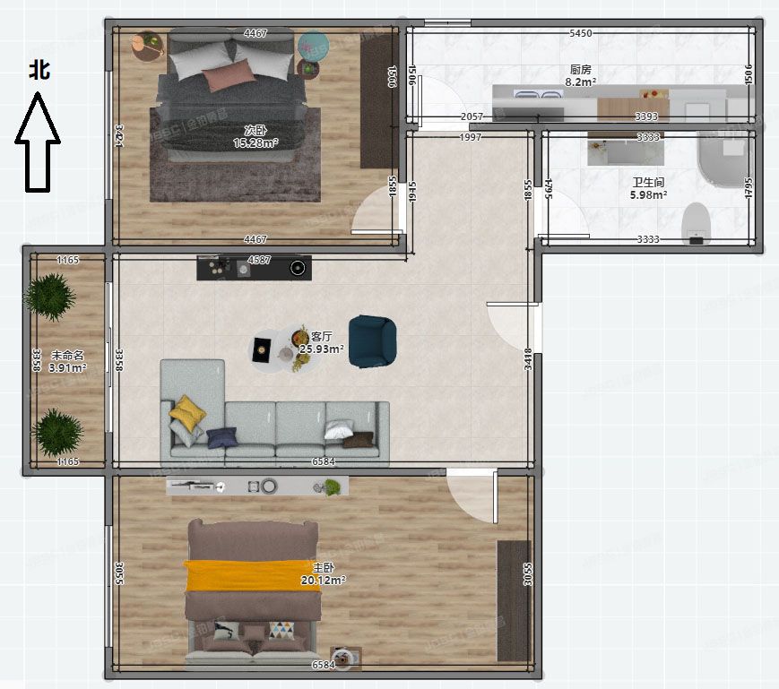 东城区 北门仓胡同6号楼18单元303号（海运仓）