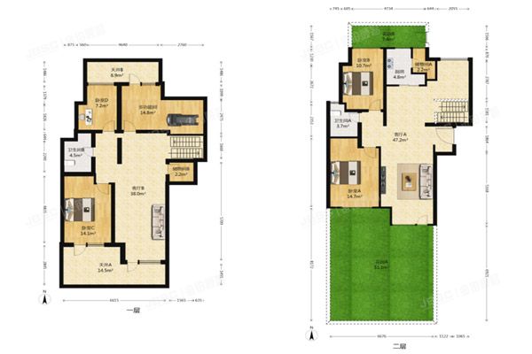 大兴区 旧忠路10号院8号楼-1至1层（富力盛悦居）