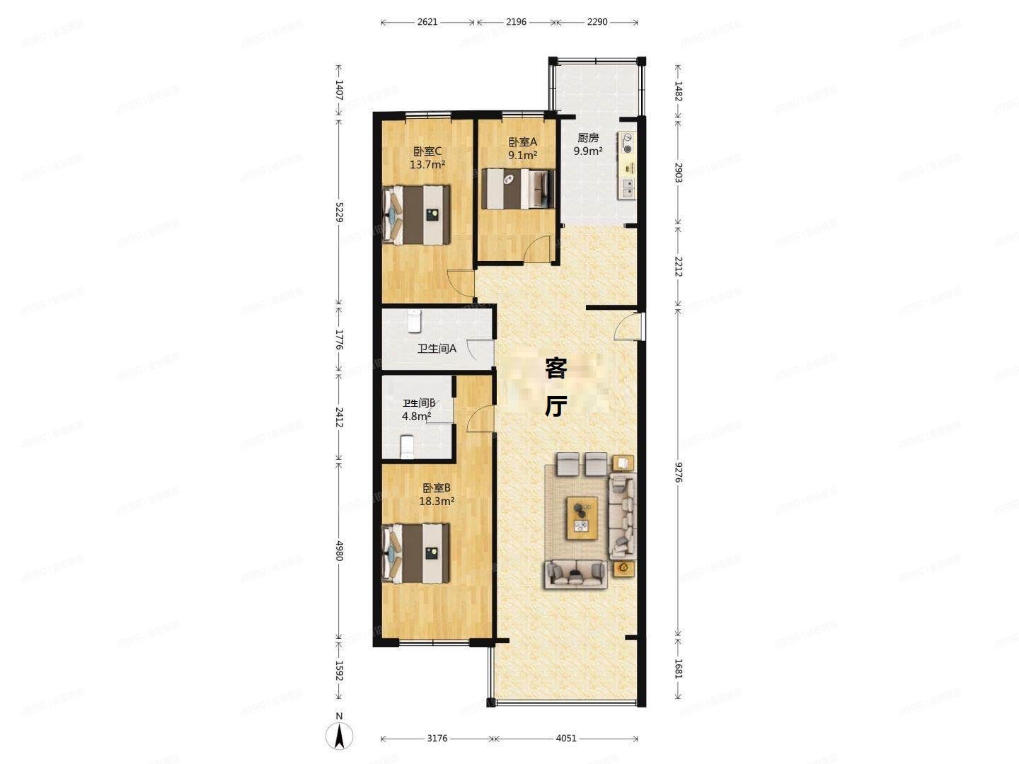 昌平区 天通北苑一区8号楼1层2单元102号