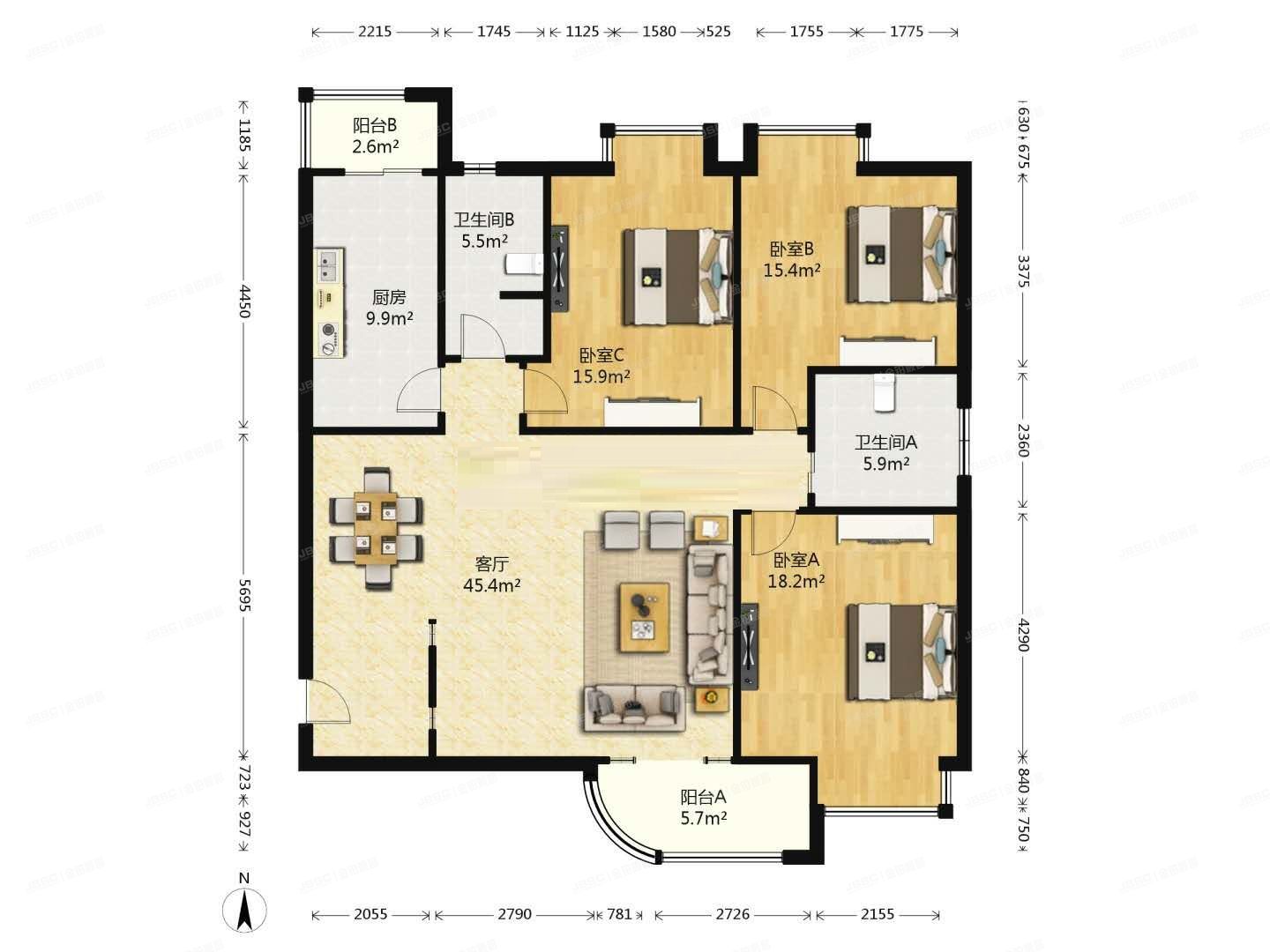 昌平区 燕平家园34号楼1单元701号