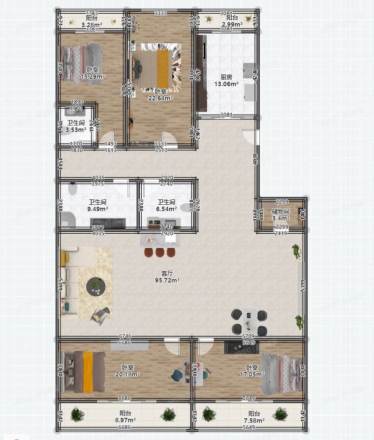 房山区-良乡 隆曦园15号楼6层2单元602