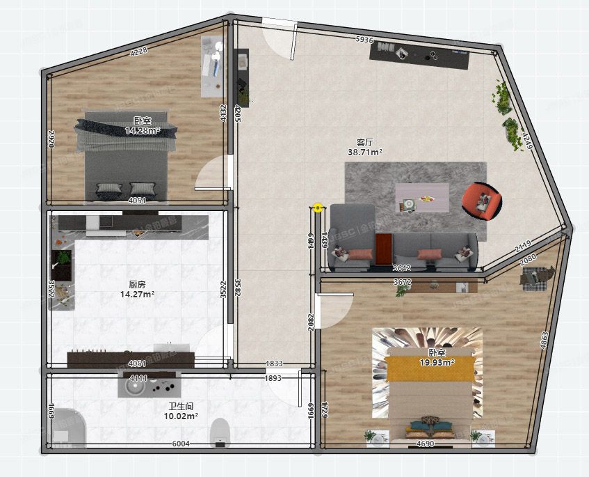 丰台区 富丰园12号楼5单元502