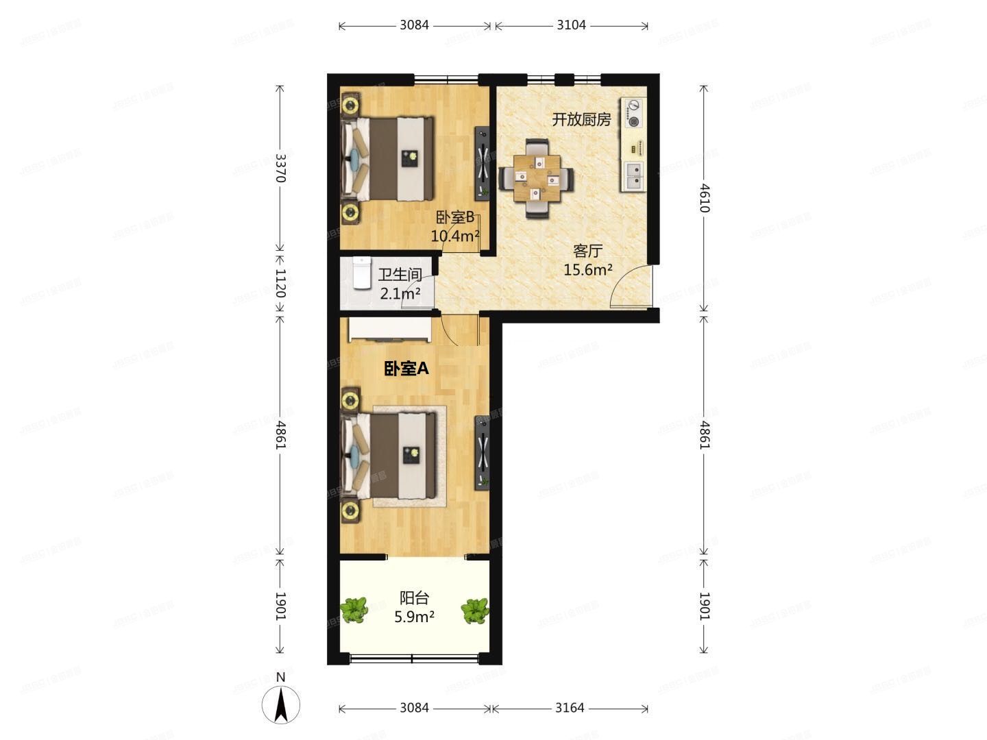 通州区 新城东里34号楼4层4单元12号