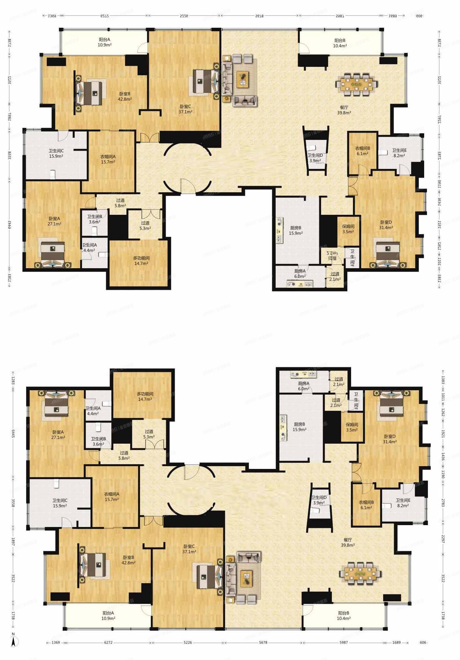东城区 东直门内大街9号院2号楼1001室和1002室（NAGA上院）