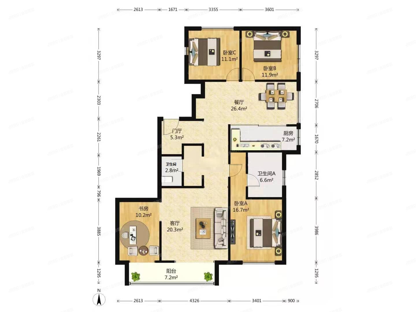 朝阳区  常营中路12号楼8层1单元901号（万象新天三区）