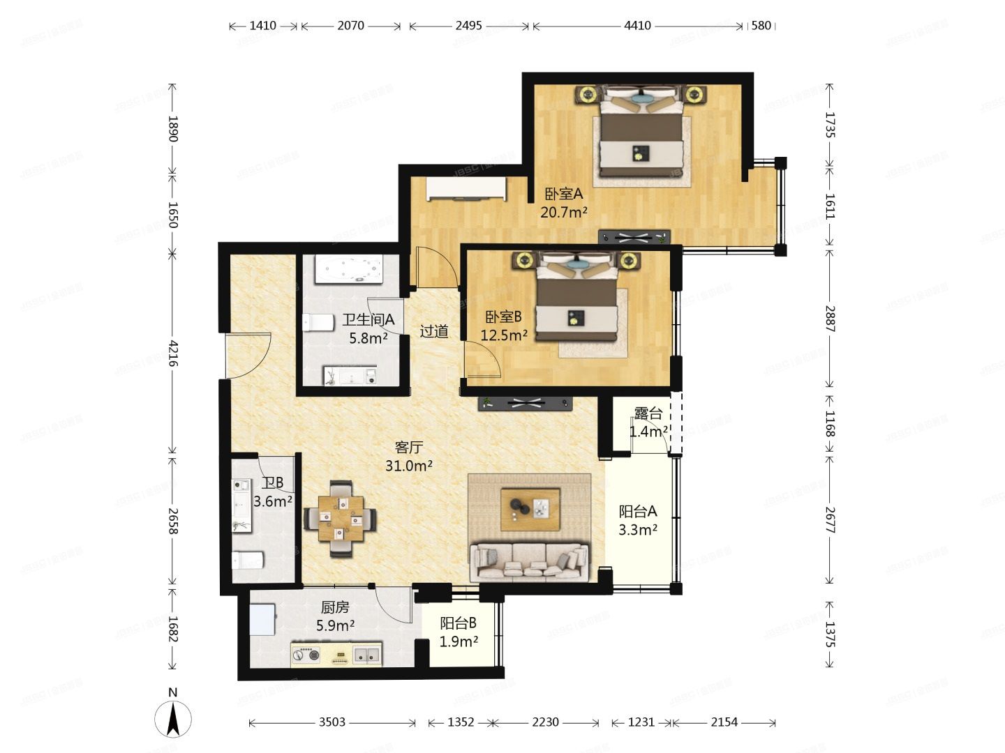 丰台区   怡海花园恒丰园12号楼1806号