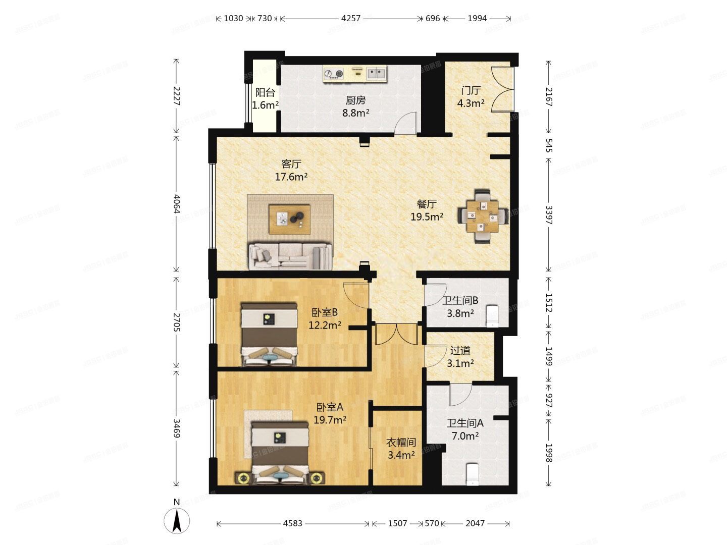 朝阳区 科荟路8号1号楼3层305（荣尊堡）