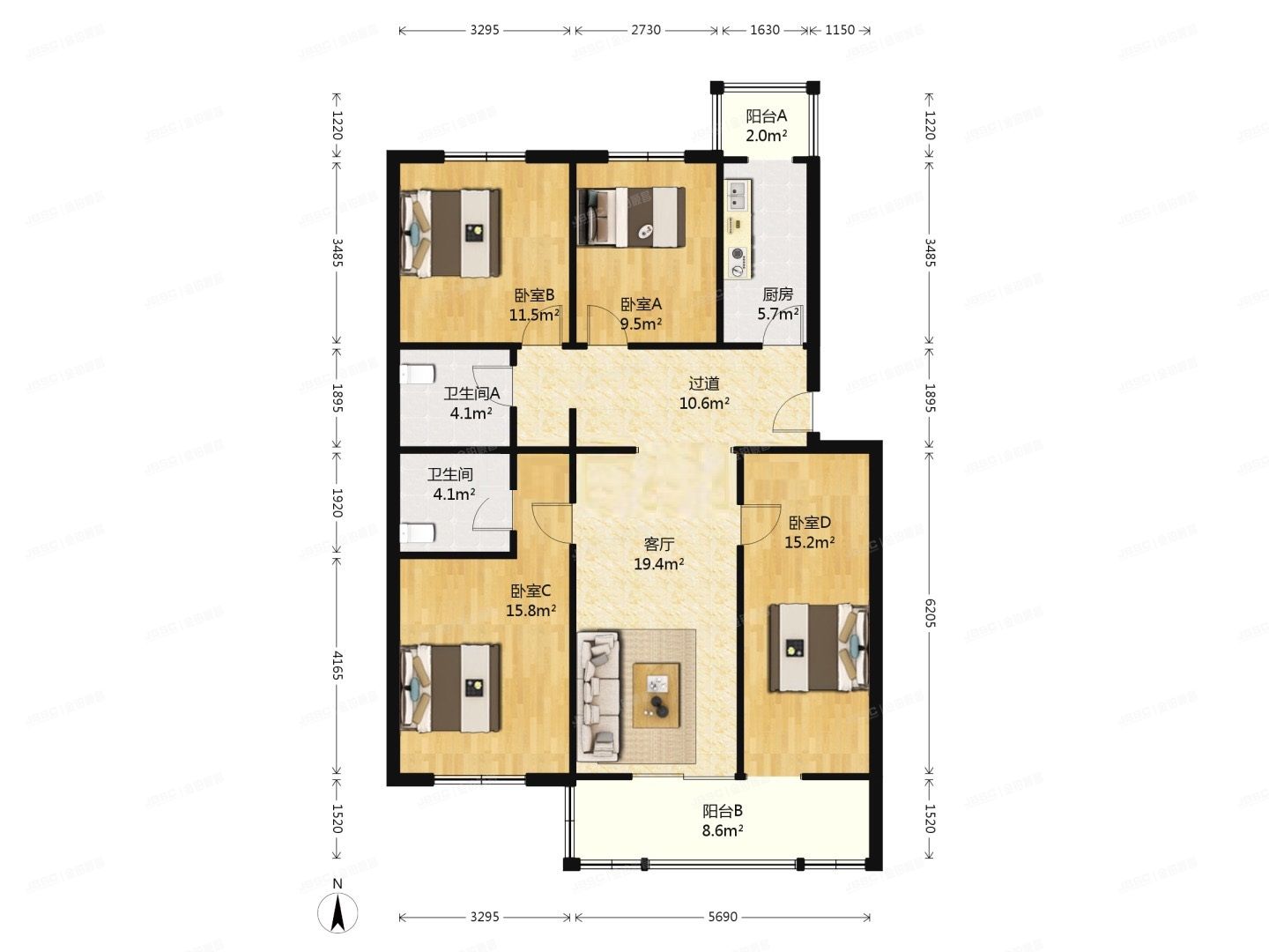 昌平区 天通苑四区25号楼6层3单元2号