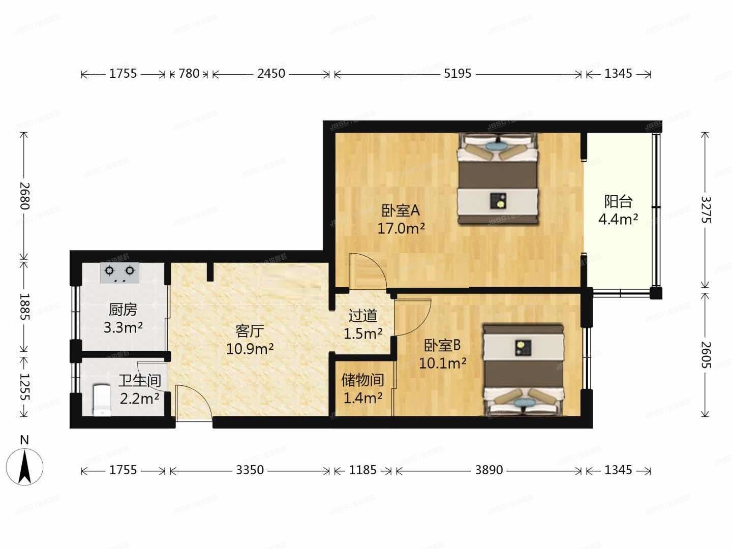 朝阳区 黄寺大街28号院2号楼9层905