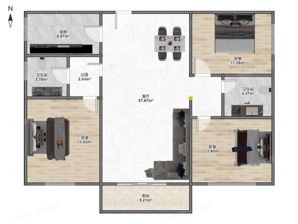 通州区 武夷花园紫荆园3号楼