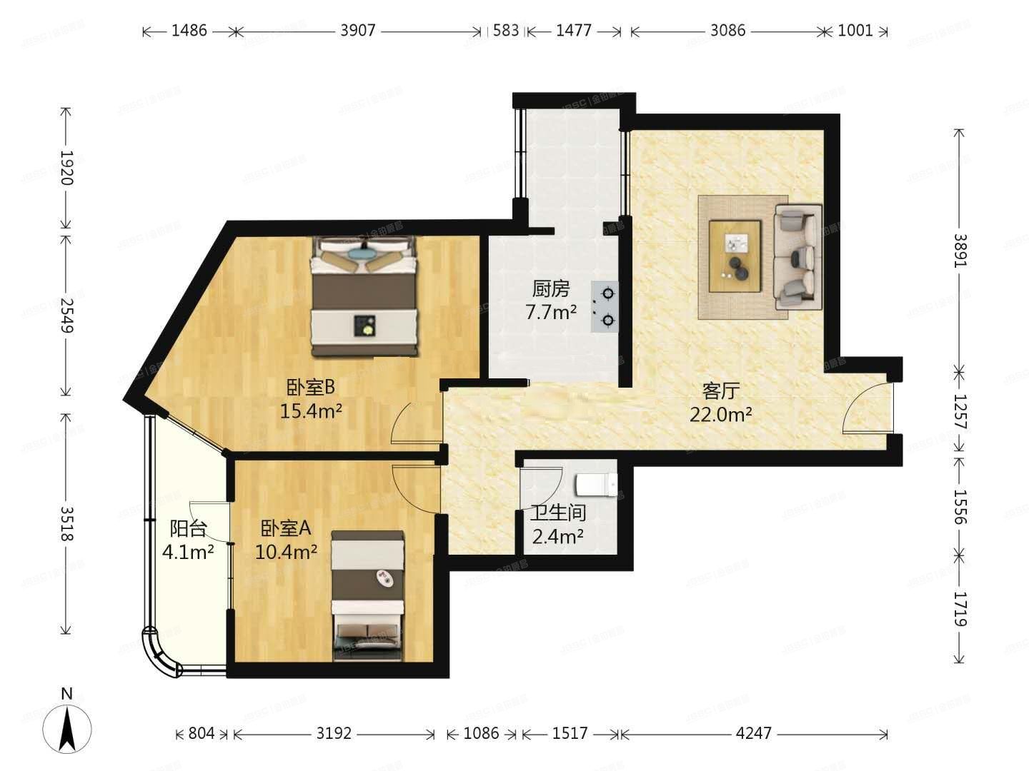 朝阳区 北苑家园紫绶园3号楼2502号