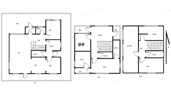 通州区 榆景苑1区34幢1至3层  别墅