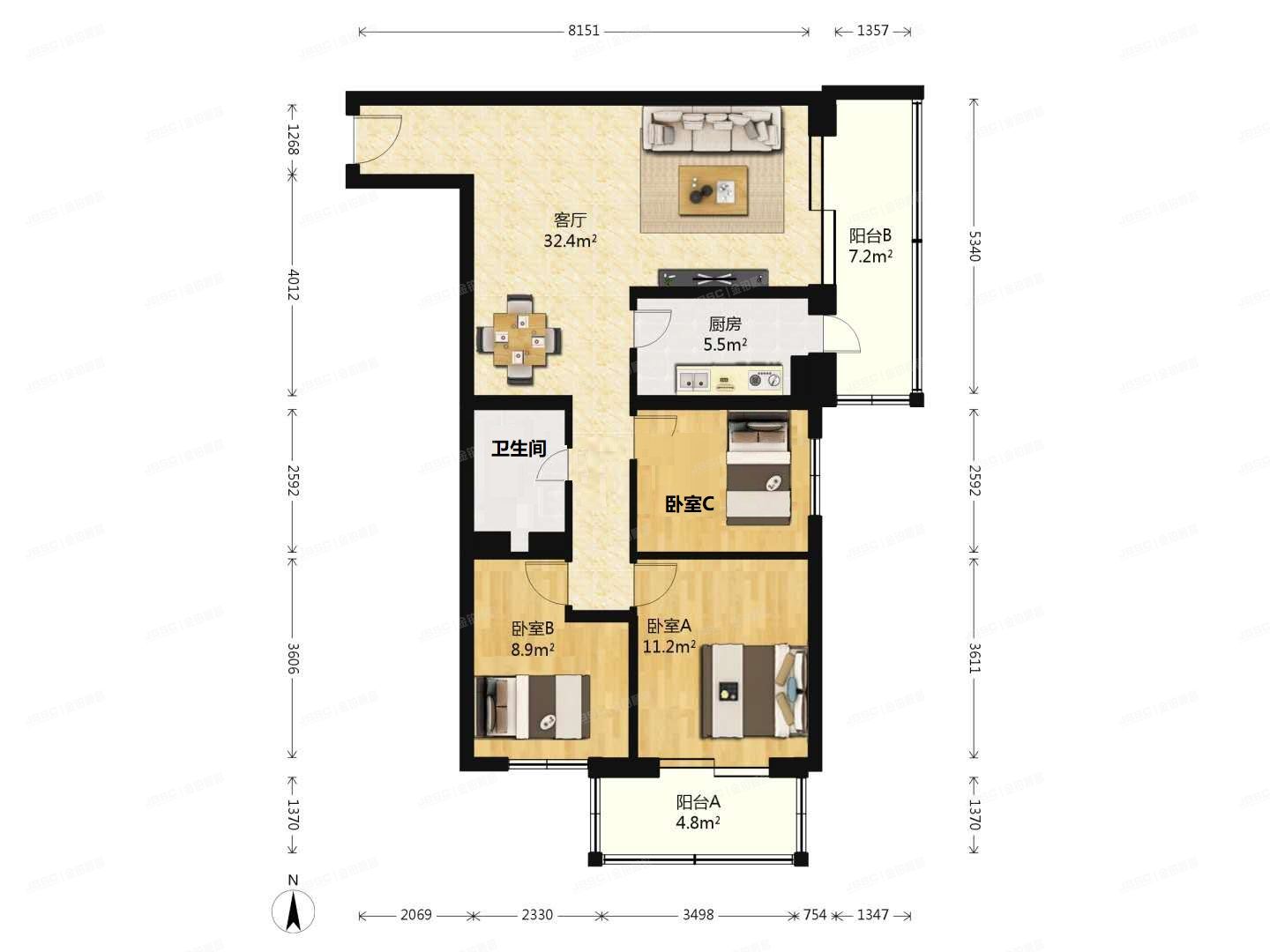 海淀区 西翠路5号6号楼14层1407（今日家园）