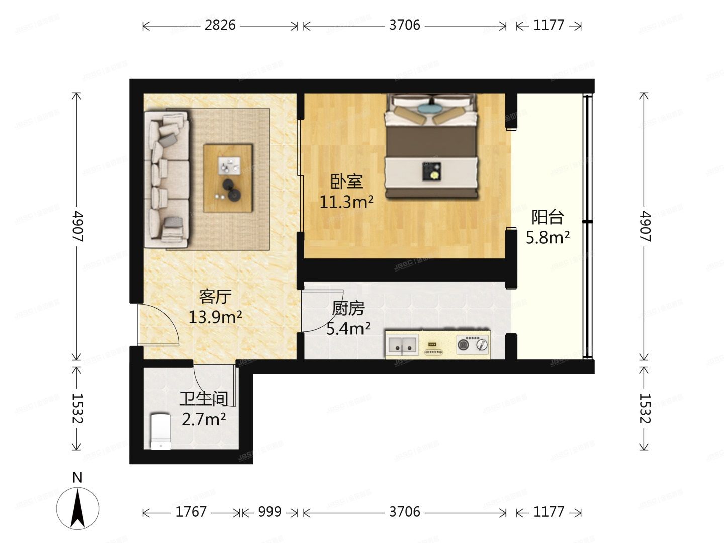 朝阳区 中纺里东里29号楼4层2单元402