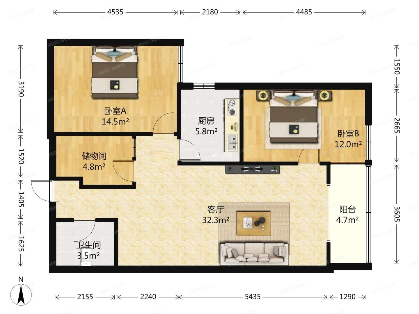 丰台区 同仁园2号楼8层806号