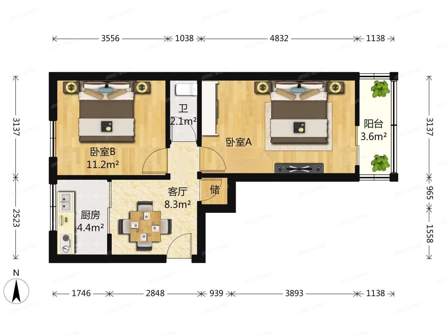 朝阳区 金台里20号楼3单元1层101号