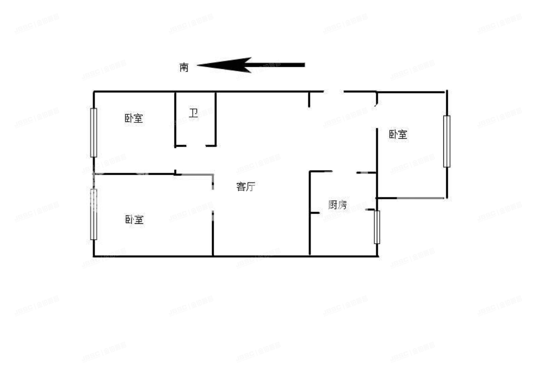 怀柔区 湖光小区33号院梅苑2号楼3单元301