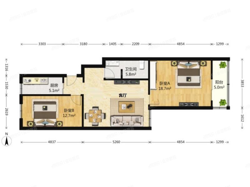 朝阳区 潘家园27号楼13层4单元1307号（濠景阁）