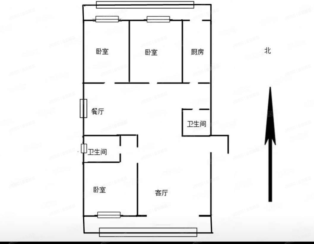 密云区 花园小区2号楼4层3单元402号