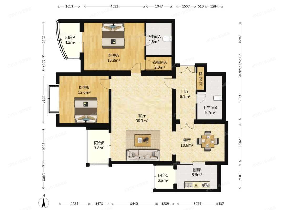 朝阳区 华威里1号楼28层28D（翌景嘉园）