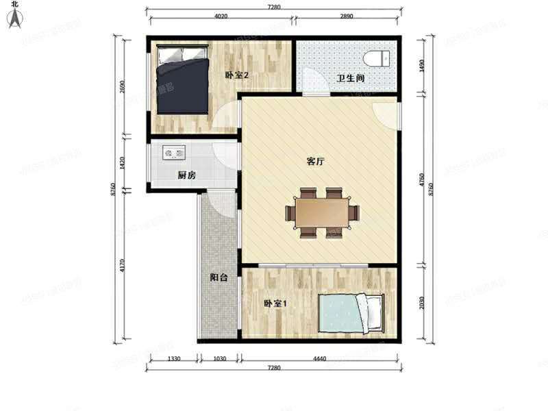 朝阳区 惠民园7号楼4层408