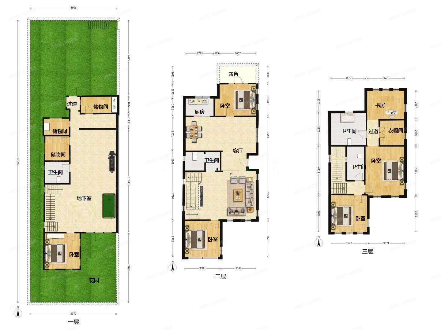 顺义区 香堤漫步庄园一区36号1至2层101（龙湖香堤漫步）独栋别墅