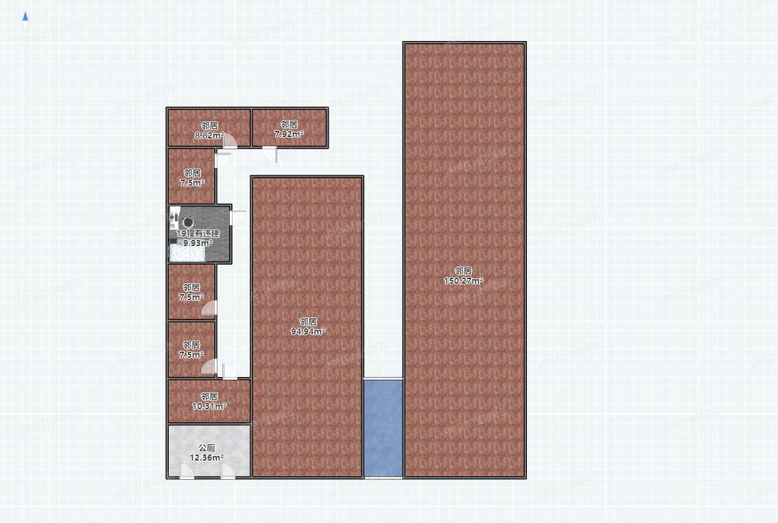 东城区 西打磨厂街75、77、79号19幢1层