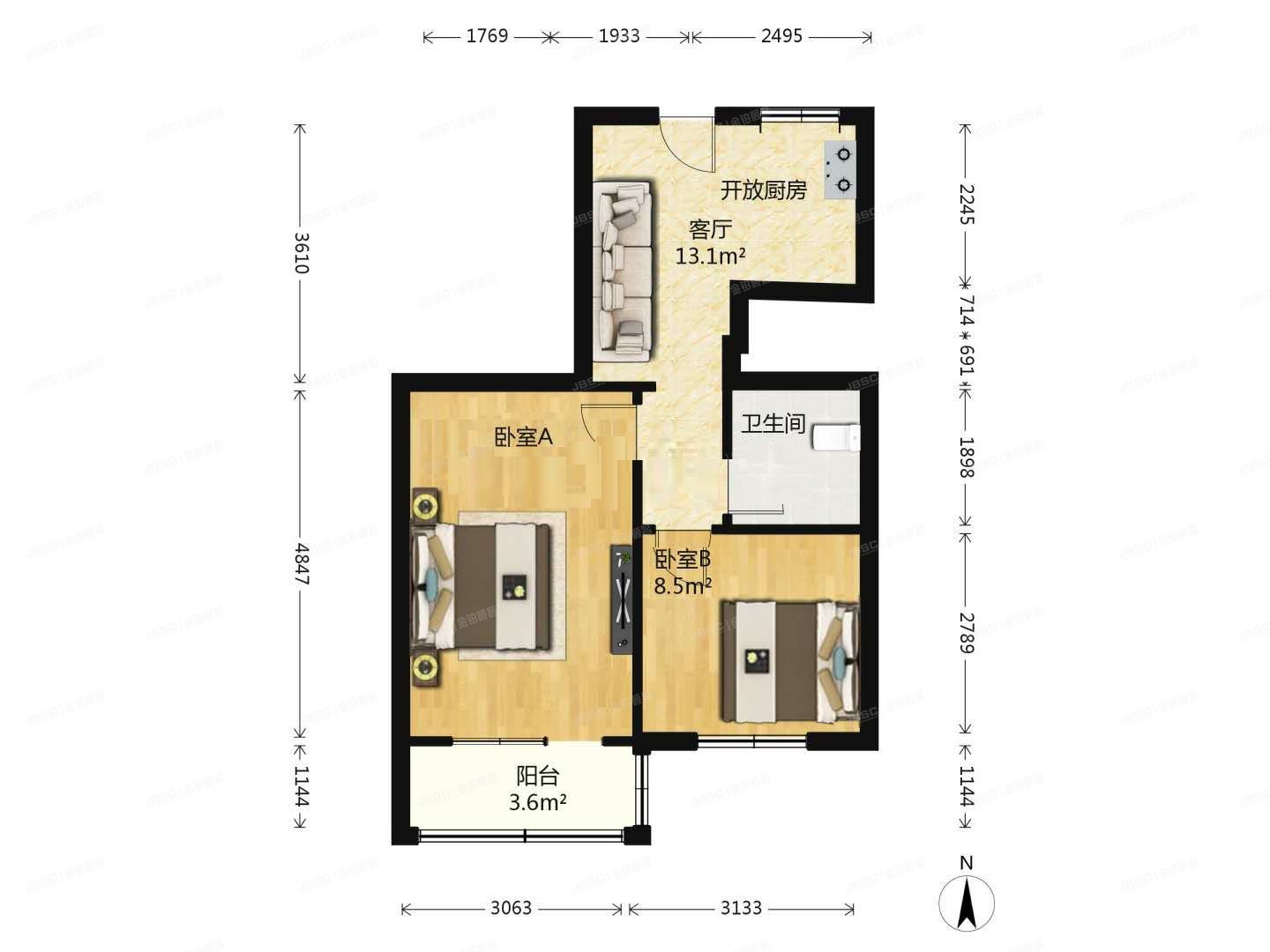 朝阳区 双井北里7号楼104号