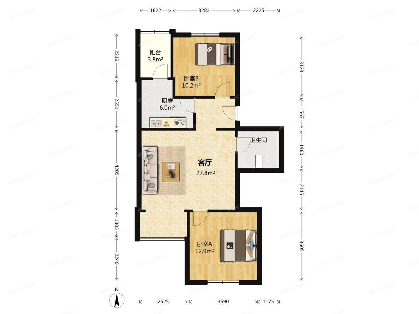 昌平区 天通东苑一区47号楼1层3单元2号