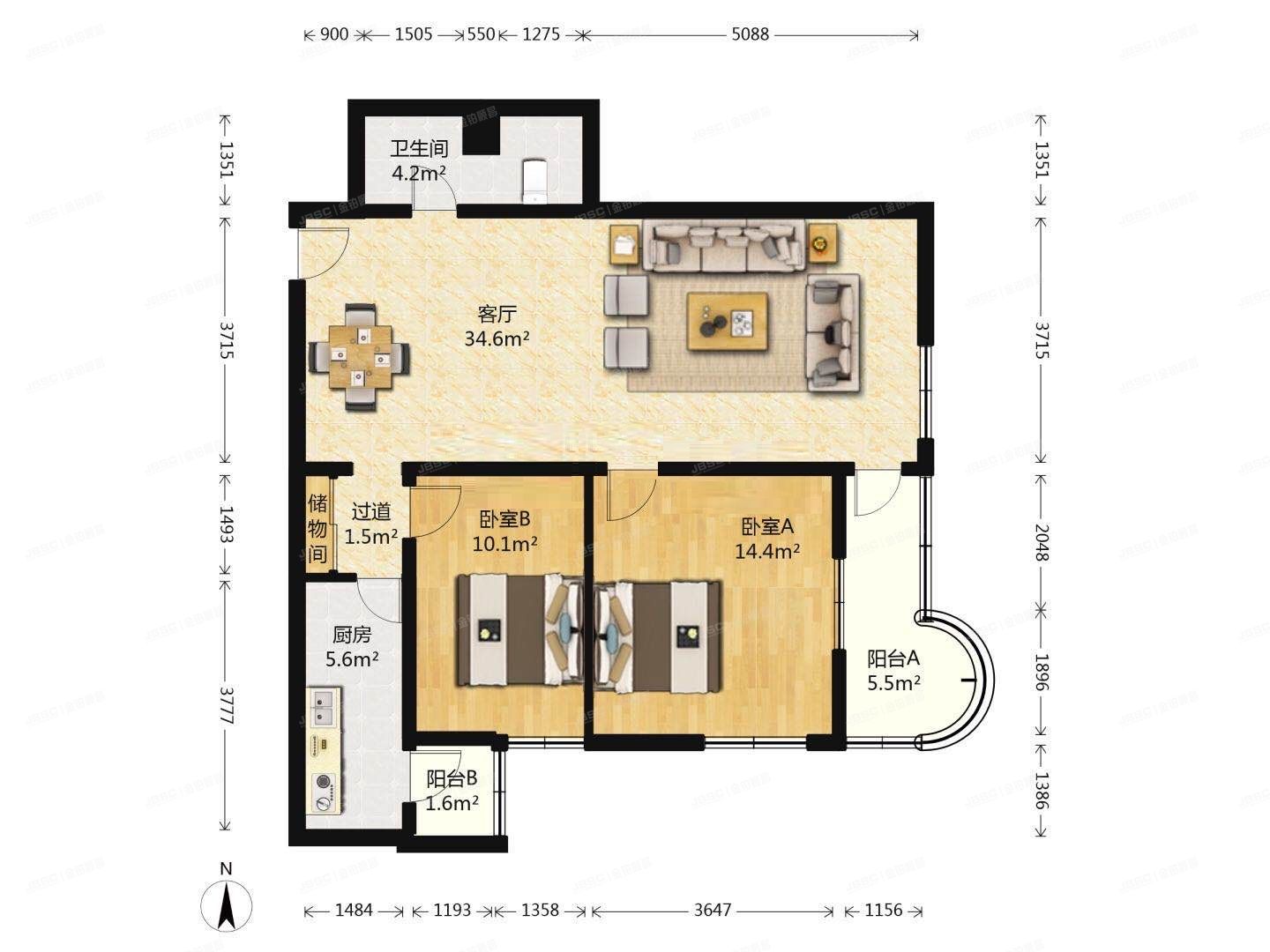 朝阳区 农光里213号楼16层1604号（渤海家园）