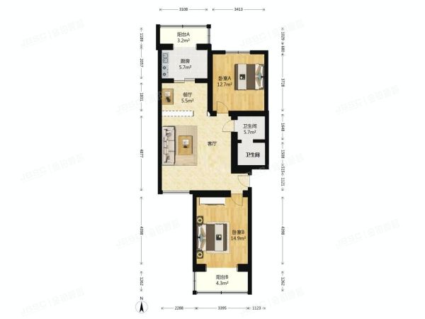 丰台区 和义西里三区1号楼3单元102