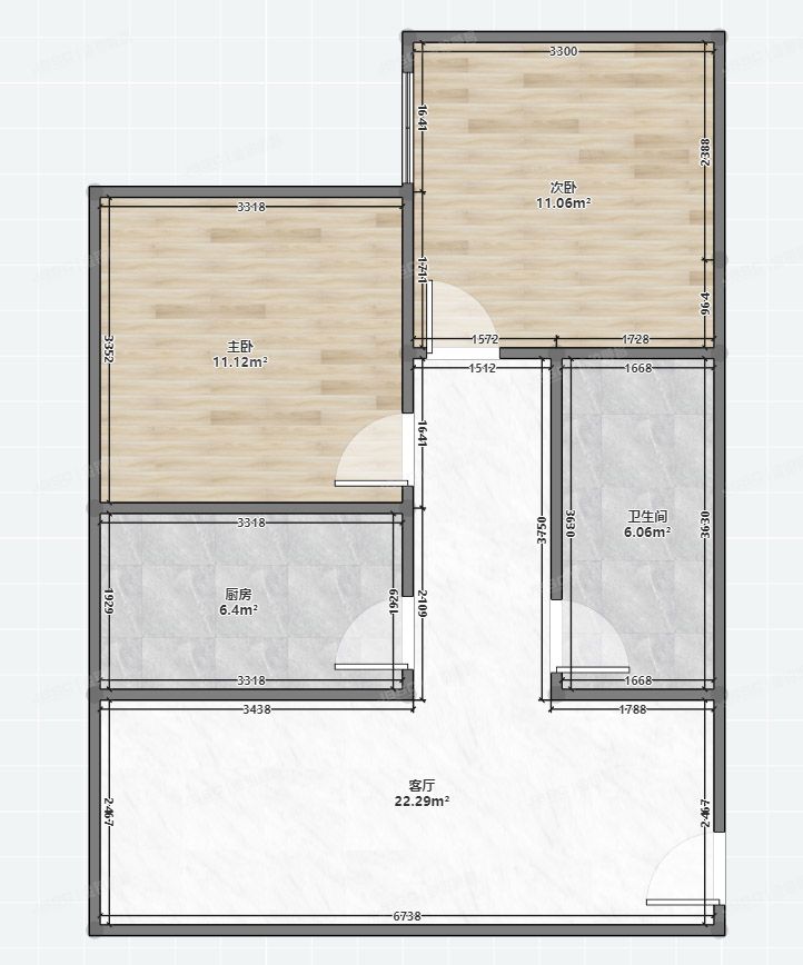 西城区 广安门外大街305号二区7号楼1层1H（蝶翠华庭）