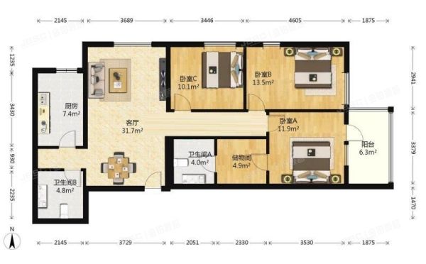 朝阳区 百子湾东里302号楼16层1单元1601+车位（沿海赛洛城）