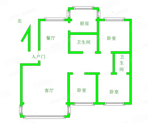 房山区 汇丰街4号院16号1层4单元101（世界名园）