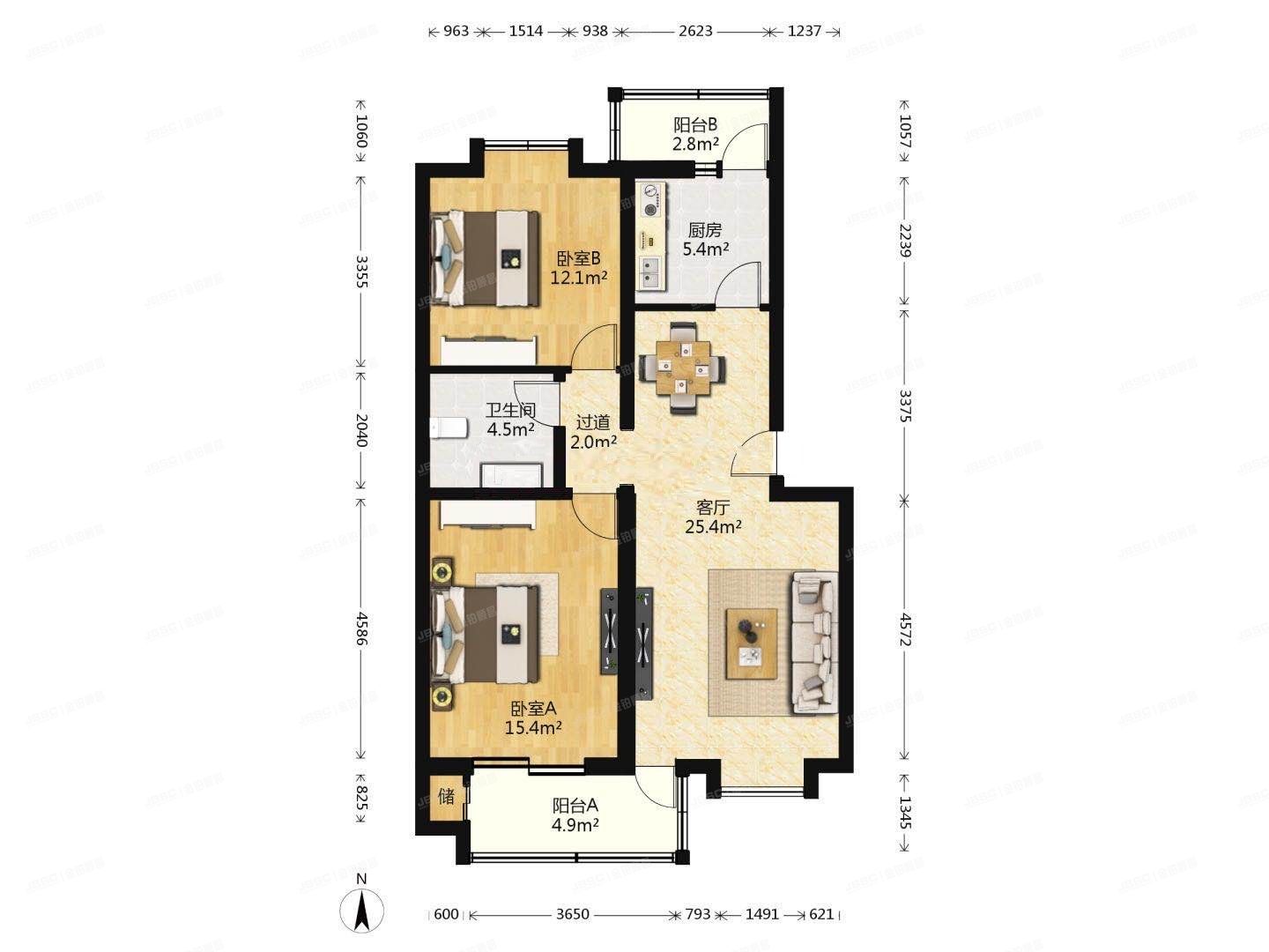 经济技术开发区 泰河园三里11号楼6层3单元601