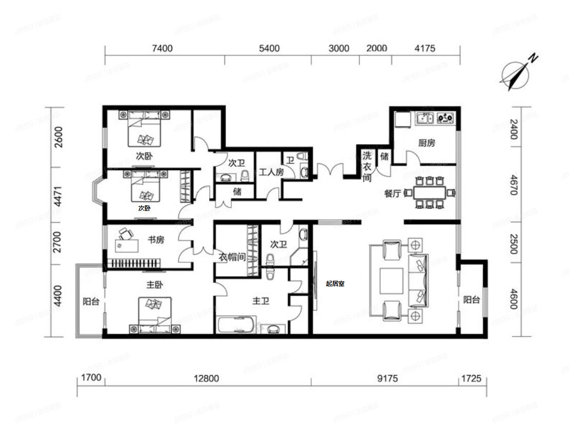 朝阳区 朝阳公园路9号院2号楼5层9单元601室（九号公寓）