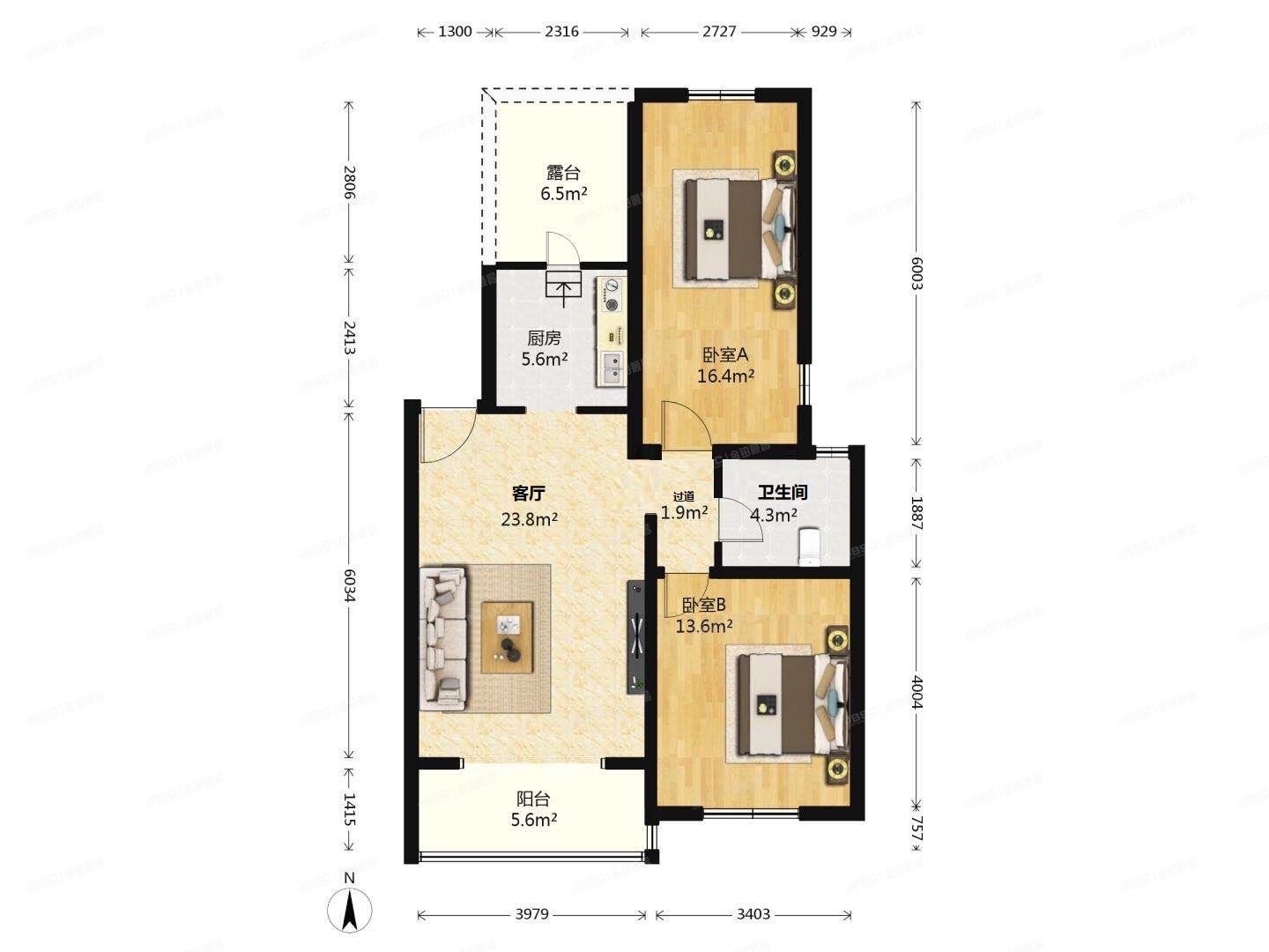 通州区 东果园69号楼252号（BOBO自由城）