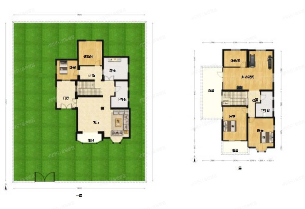 大兴区 半壁店绿茵花园四季区44号楼1至2层（绿茵花园）