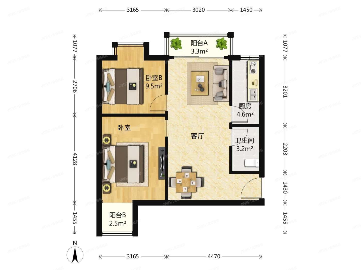 东城区 交道口东大街6号楼5层4单元507号（交道口东大街B区）经适房管理