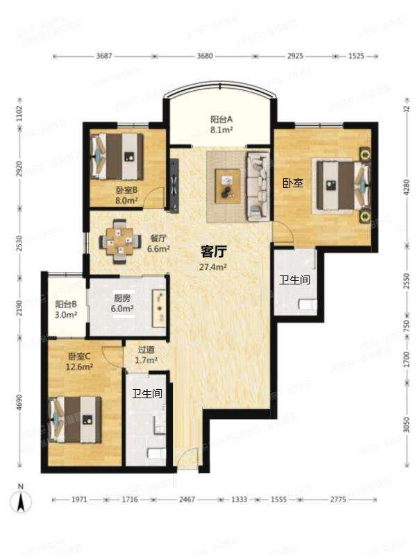 海淀区 羊坊店东路19号2号楼2层203室（海天中心）
