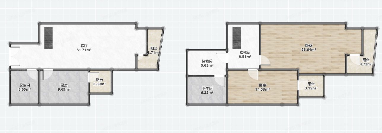 东城区 夕照寺街16号院3号楼20至21层荣华座2308室（水上华城）