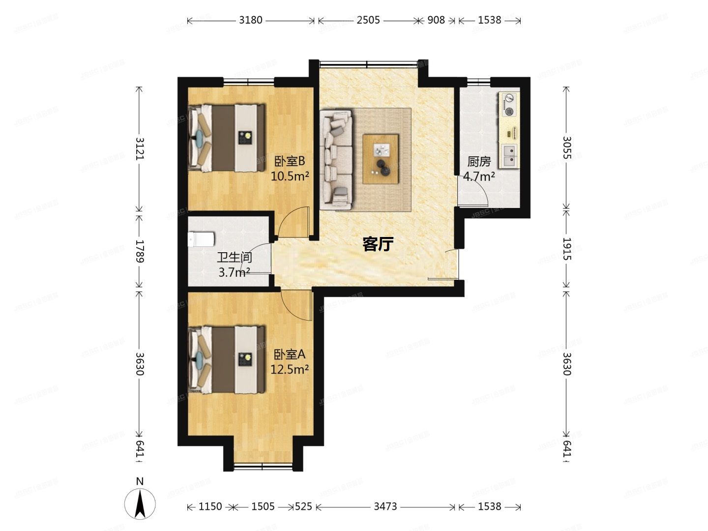 丰台区  槐房西路316号院10号楼6层3单元601号（南庭新苑北区）按经适房管理