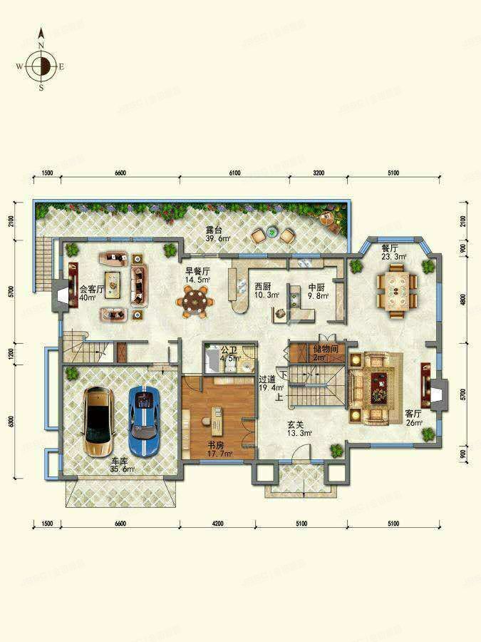 昌平区 定泗路88号1131幢-1至2层（北京壹号）别墅